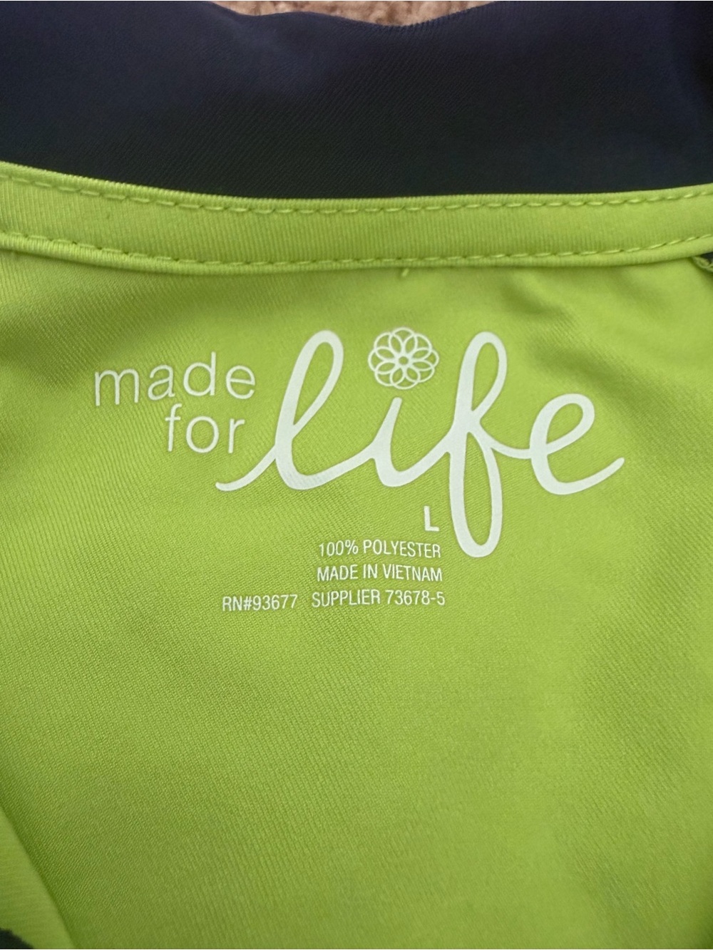 Made For Life Women's Full-Zip Track Jacket - Size L - Picture 5 of 10